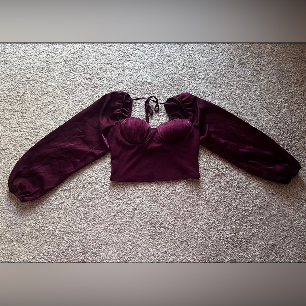 Rabbit Rose Crop Top